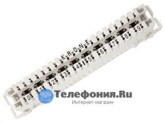 Плинт размыкаемый KRONE LSA-PROFIL 2/10 6089 1 121-06 (оригинальный, Германия)