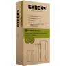 Шкаф 19 напольный 22U GYDERS GDR-226080BP 600х800х1190 мм, черный, перфорированные двери